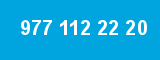 977 112 22 20 977 112 22 20